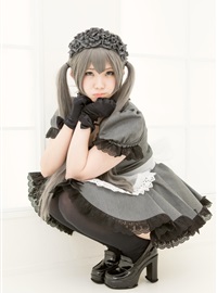 Rabbit play pictorial - black maid(48)